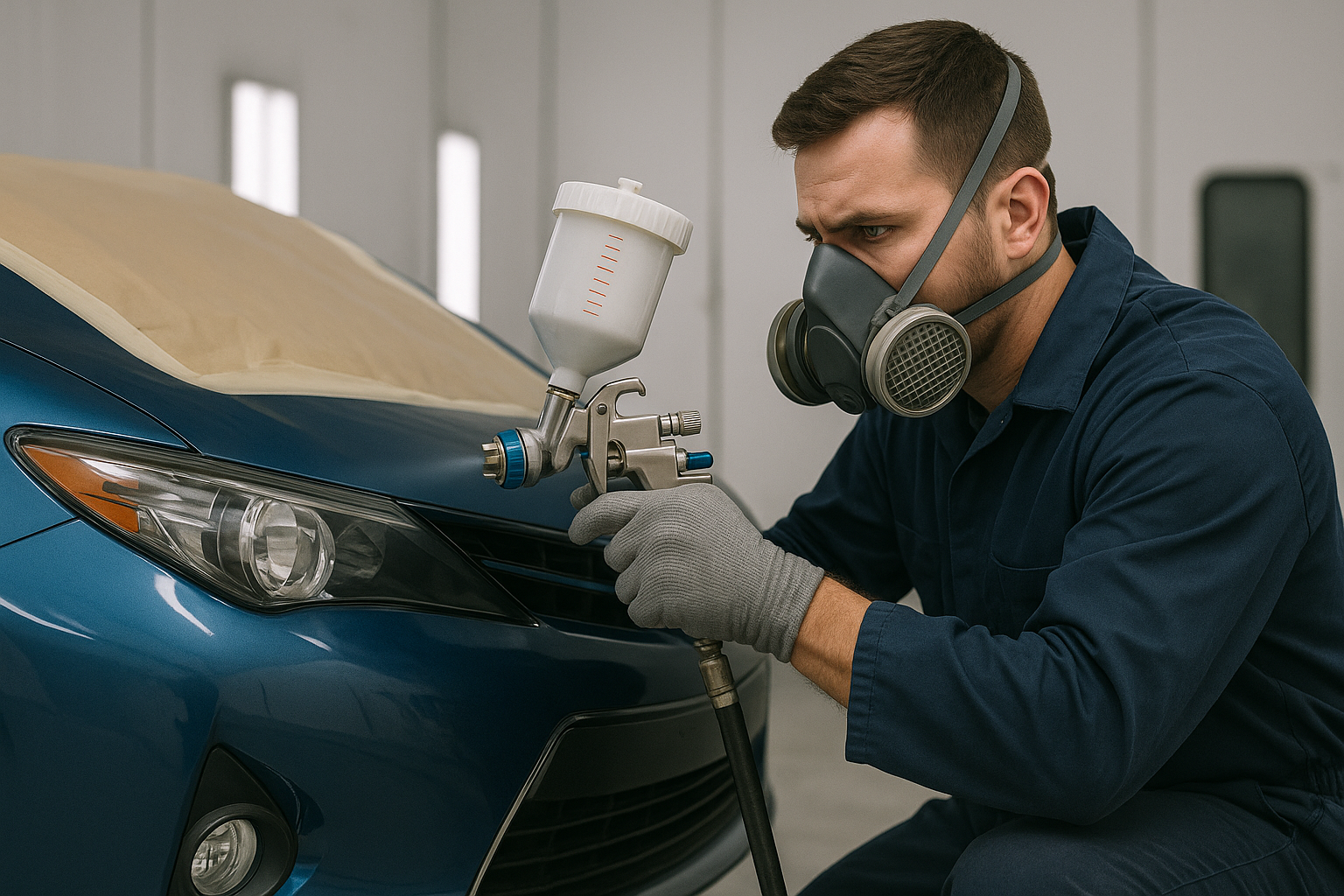 Professional paint application