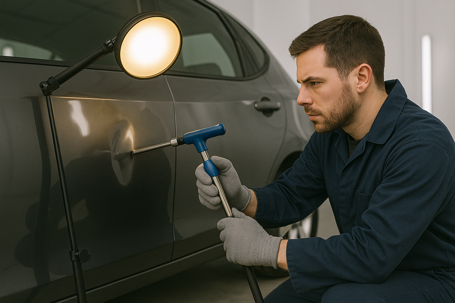 Paintless dent repair